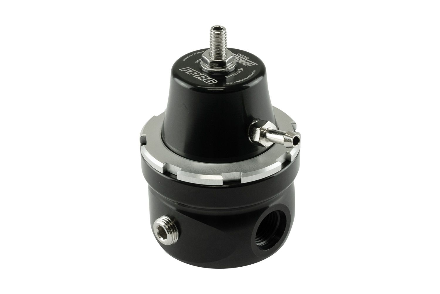 Turbosmart FPR6 Fuel Pressure Regulator, -6 AN - Black Universal