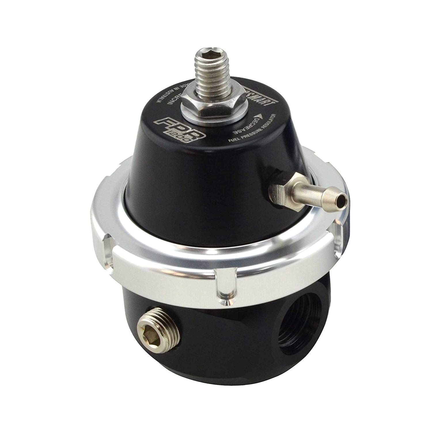 Turbosmart FPR1200 Fuel Pressure Regulator, -6 AN - Black Universal