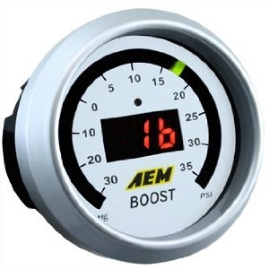 AEM 30-4406 Digital Boost Gauge 35 PSI - 52mm