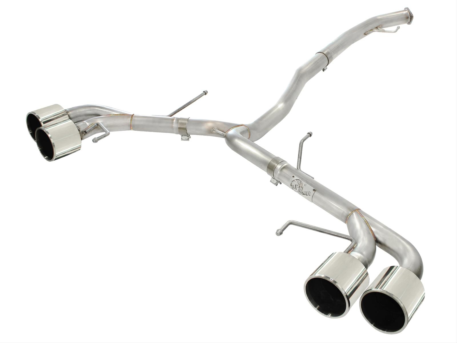 aFe Takeda 49-36108-P Stainless Steel Cat Back Exhaust System 3" - Nissan GT-R R35