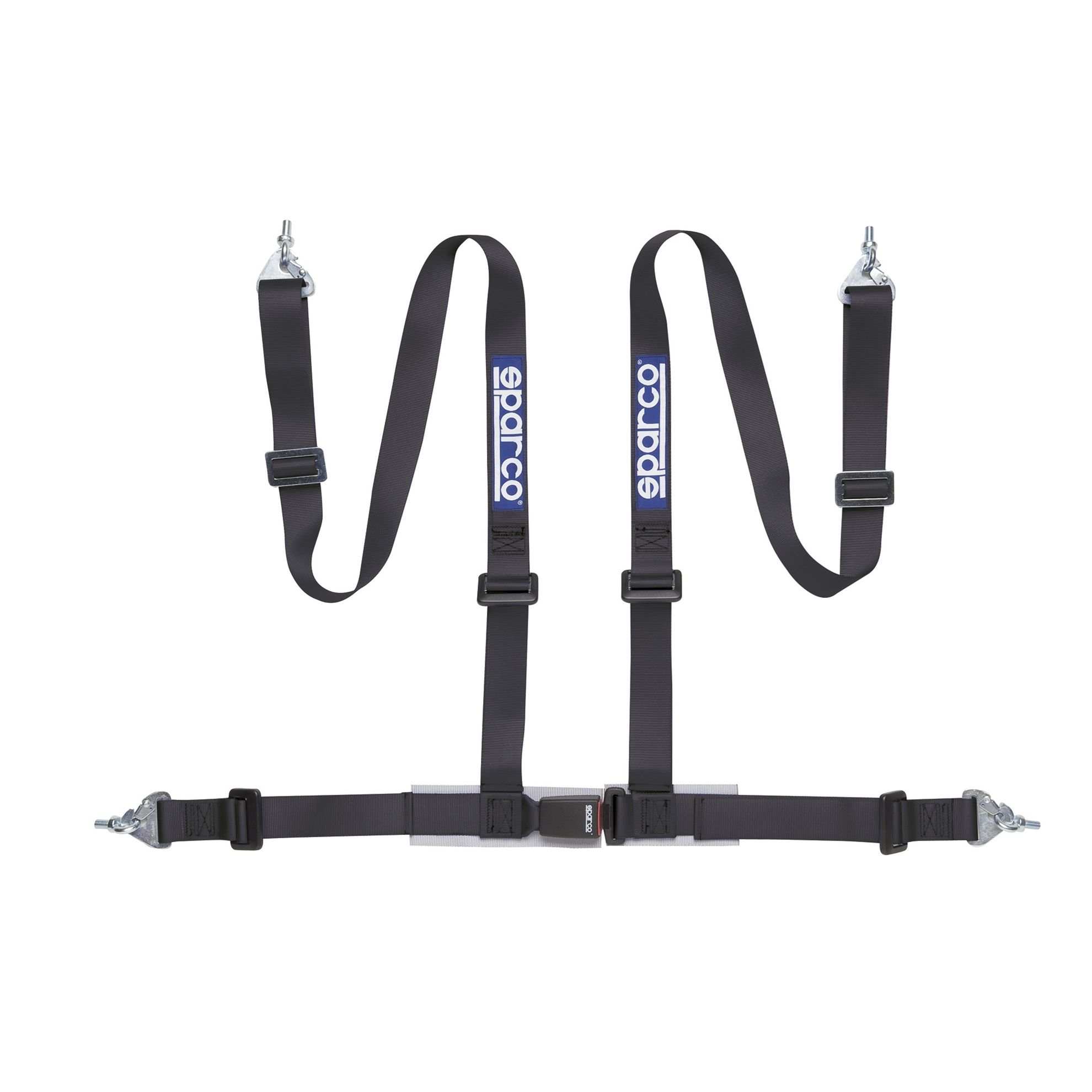 Sparco Tuner Harness 4-Point Snap-In Belt Width: 2" Black