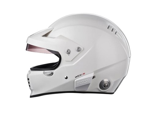 Sparco 0033060XS Helmet Carbon WTX-5i, White