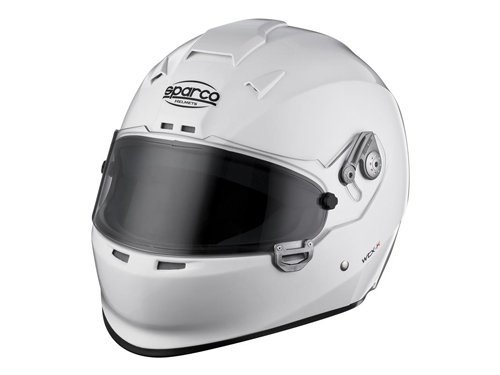 Sparco 0033080XS Helmet WTX-K Kart, White