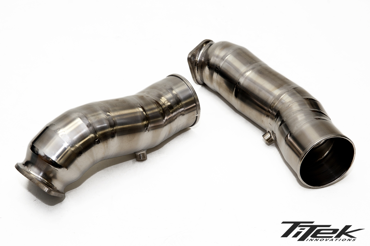Titek NIS-50019 Titanium 3" Turbo Inlet Pipes - Nissan GT-R R35