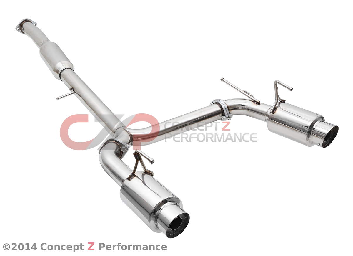 Top Speed Pro-1 N1 Y-Pipe Back Exhaust System - Nissan 350Z 03-08 Z33
