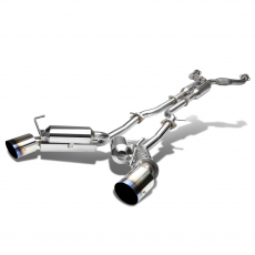 DNA Motoring DNA Stainless Steel Catback Exhaust System - Nissan