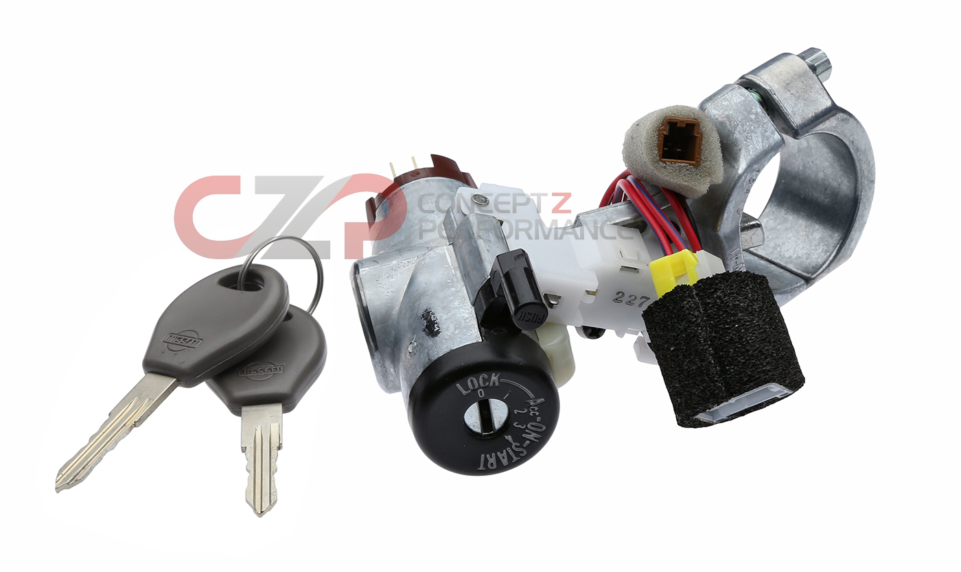 Nissan / Infiniti Nissan OEM JDM RHD Steering Lock w/ Key Assembly 