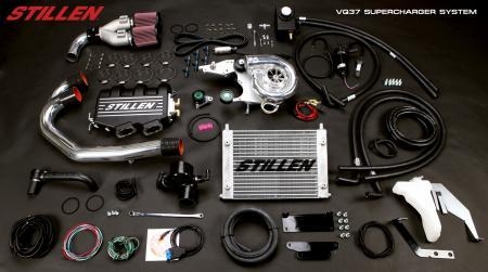 Stillen 407770NB Supercharger System, Nismo Edition, Black - Nissan 370Z 09-11