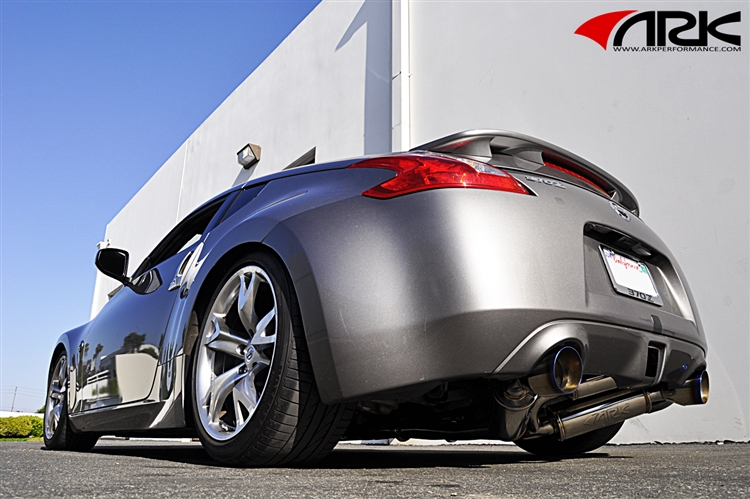 ark grip exhaust 370z