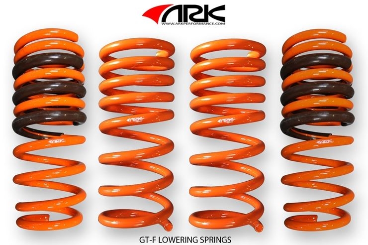 ARK Performance GT-F Lowering Springs - Infiniti G35 G37 Q40 Sedan RWD