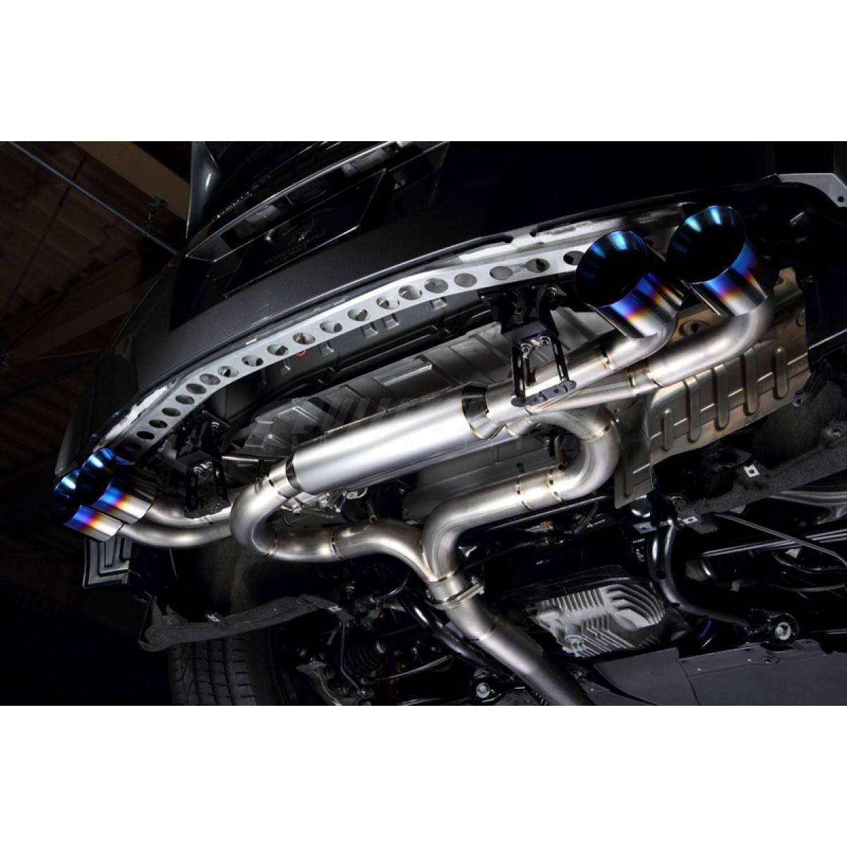 Tommy Kaira 1N001Z01 High Performance Exhaust System Premium 01TR Heat Blue Titan Intelligence - Nissan GT-R 09+ R35