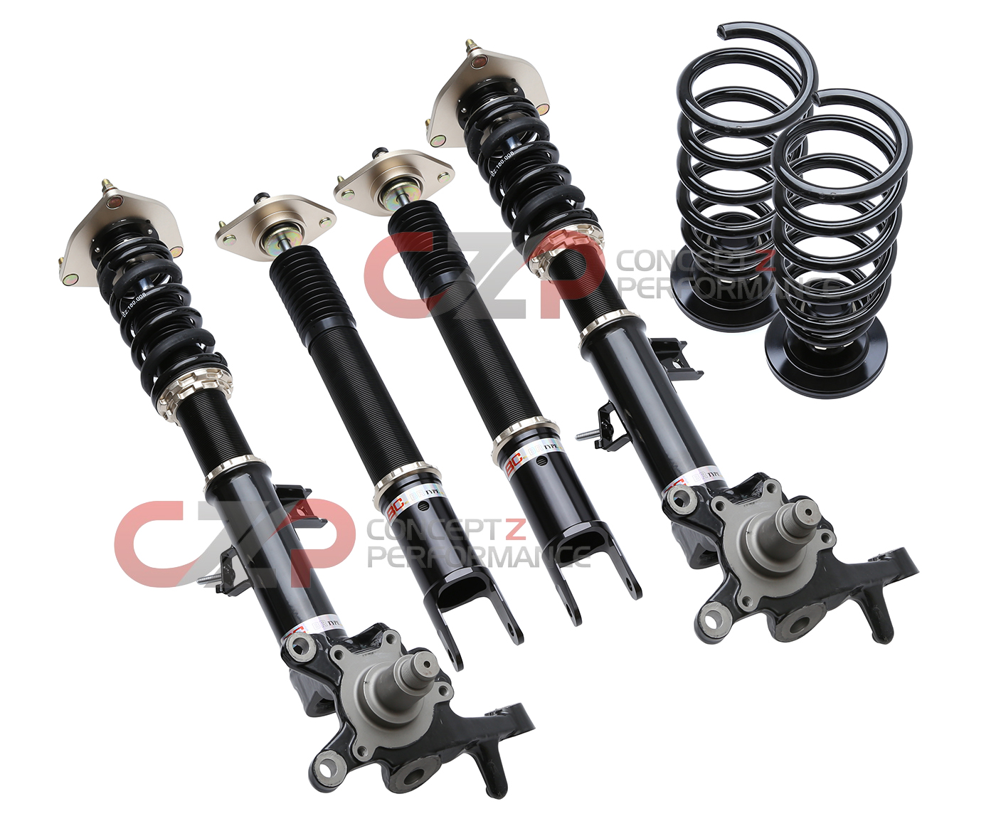 BC Racing BR Type Coilovers w/ Spindles - Infiniti M45 03-04 Y34