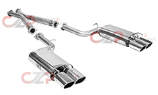 B&B Stainless Steel Catback Exhaust System, 2.5