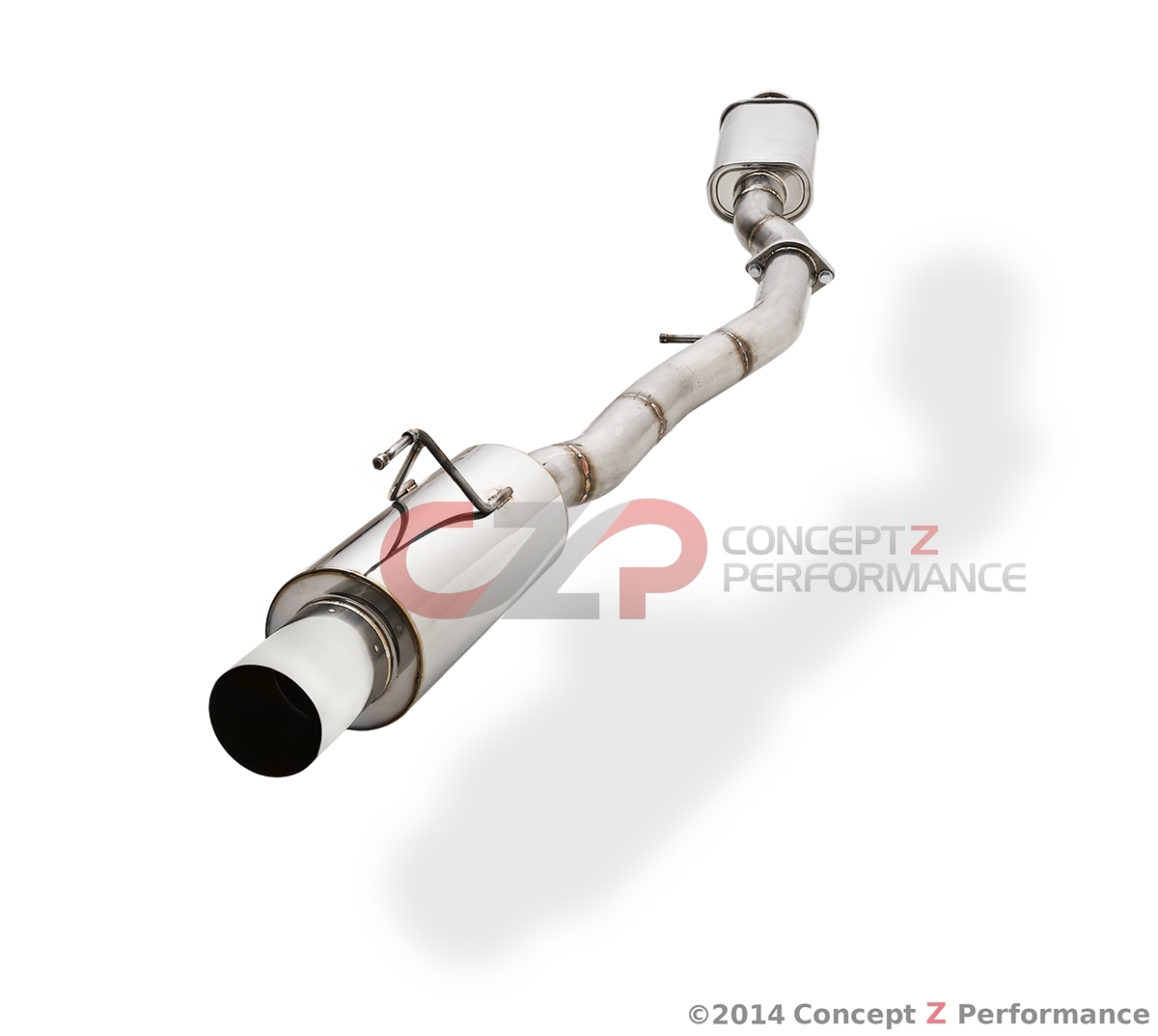 AAM Competition 3" MaxFlow Single Exit Exhaust - Nissan 350Z Z33