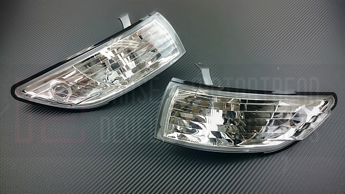 P2M P2-NPS13FCL01-JY Front Clear Side Markers - Nissan 240SX S13