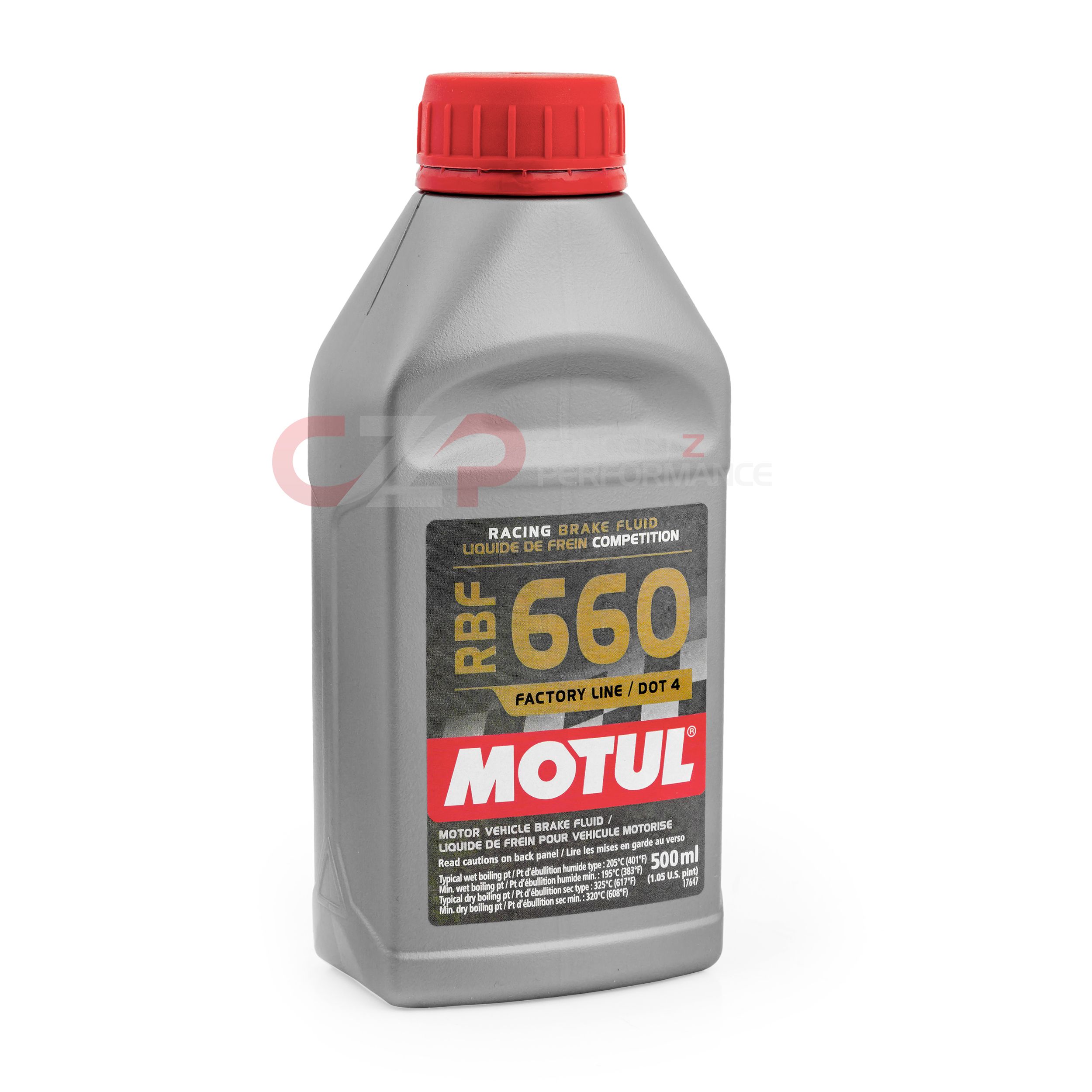 Motul 101667 RBF 660 Racing Brake Fluid, DOT 4 - 500ml
