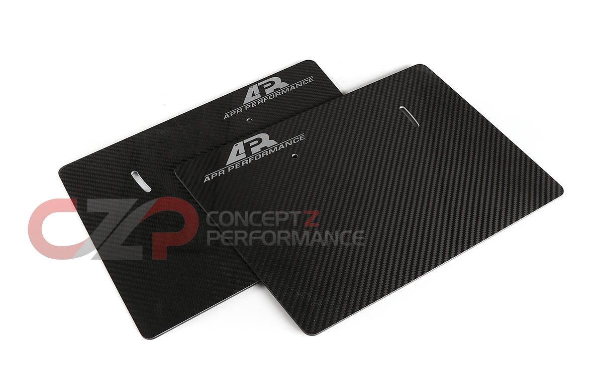 APR Performance AA-100078 Carbon Fiber GT-250 Single Element Side Plates, Swan Neck Only