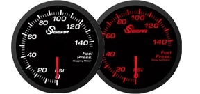Sgear SG35015R Imperial Electronic Fuel Pressure Gauge, PSI - Red LED 52mm