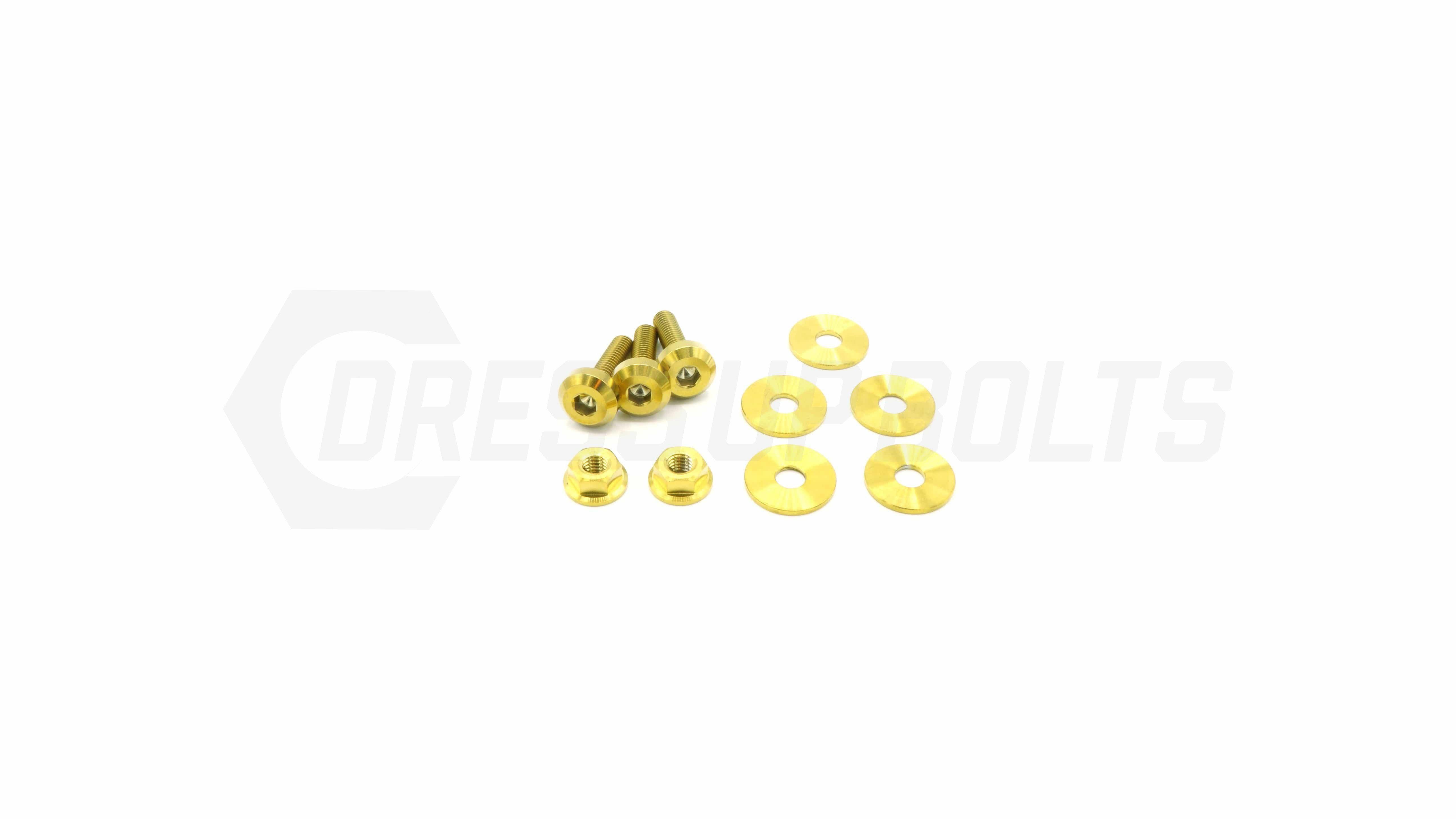 Dress Up Bolts NIS-006-TI Titanium Dress Up Kit, VQ37VHR Engine Cover - Infiniti G35 07-08, G37 09-14 & Q40 2015 Sedan V36 / G37 08-13 & Q60 14-15 Coupe CV36