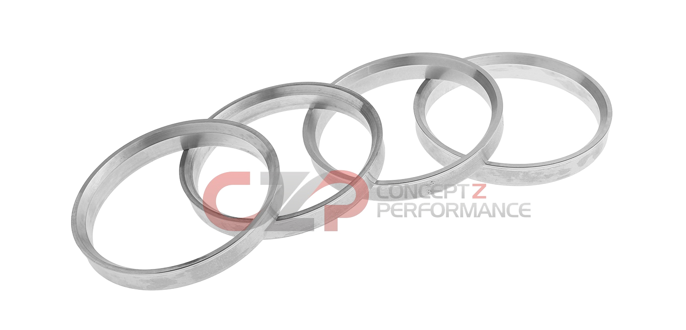 HUB CENTRIC RINGS 73.1 SET OF 66.1 FITS NISSAN 240SX 350Z 370Z ALTIMA CUBE 4