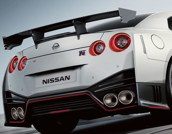 Nissan OEM GT-R NISMO Rear Lower Bumper Cover, Exhaust Tip Surround & Diffuser - 15-16 R35