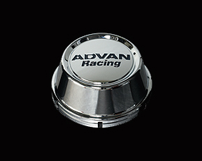 Advan Racing YPADCC73HC High Center Cap, Bright Chrome - 73mm