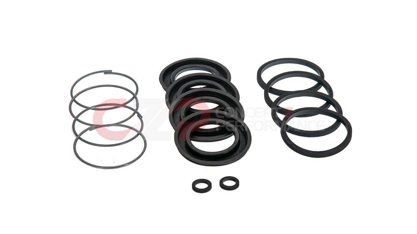 Centric Rear Caliper Seal Rebuild Kit, 2 Calipers - Nissan 300ZX Z32