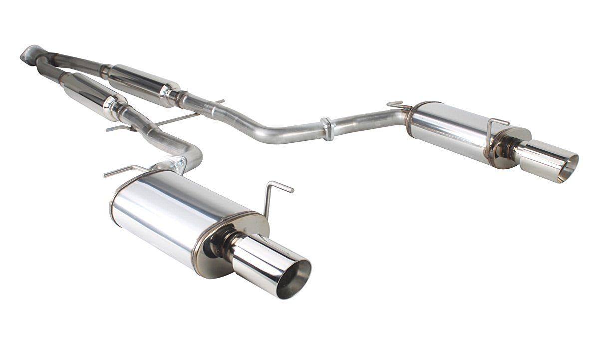 Stillen Stainless Steel Catback Exhaust System, RWD and AWD - Infiniti M35, M37, M45, M56 06-13 Y50