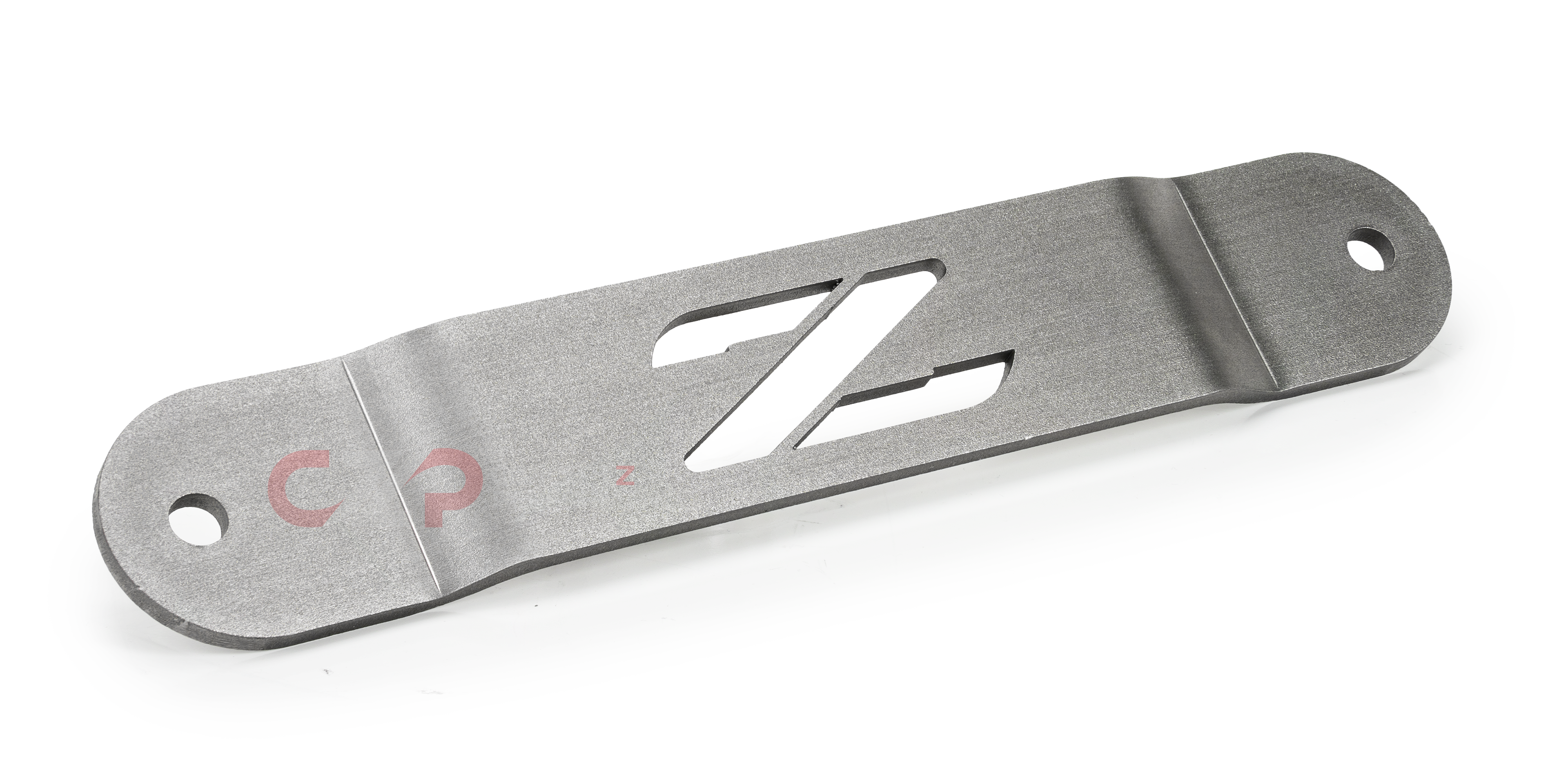 CZP Brushed SS Battery Bracket Tie Down - Nissan 300ZX 90-96 Z32