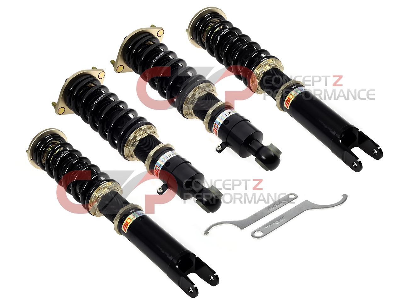 BC Racing D-20 DS Type Coilover Suspension Kit - Nissan 300ZX Z32