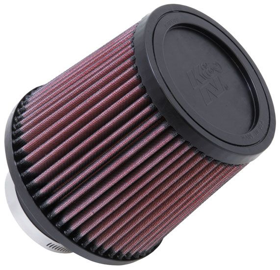 K&N Filter Universal Rubber Filter-Rd Tapered 3" Flange ID x 6" Base OD x 5" Top OD x 5.563" H