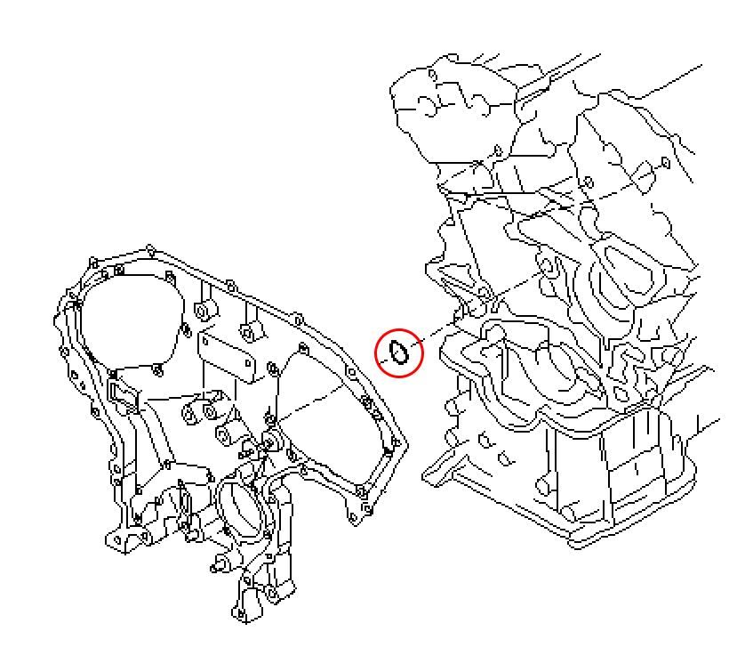 Nissan / Infiniti Infiniti OEM / CZP Timing Chain Cover Gasket/O