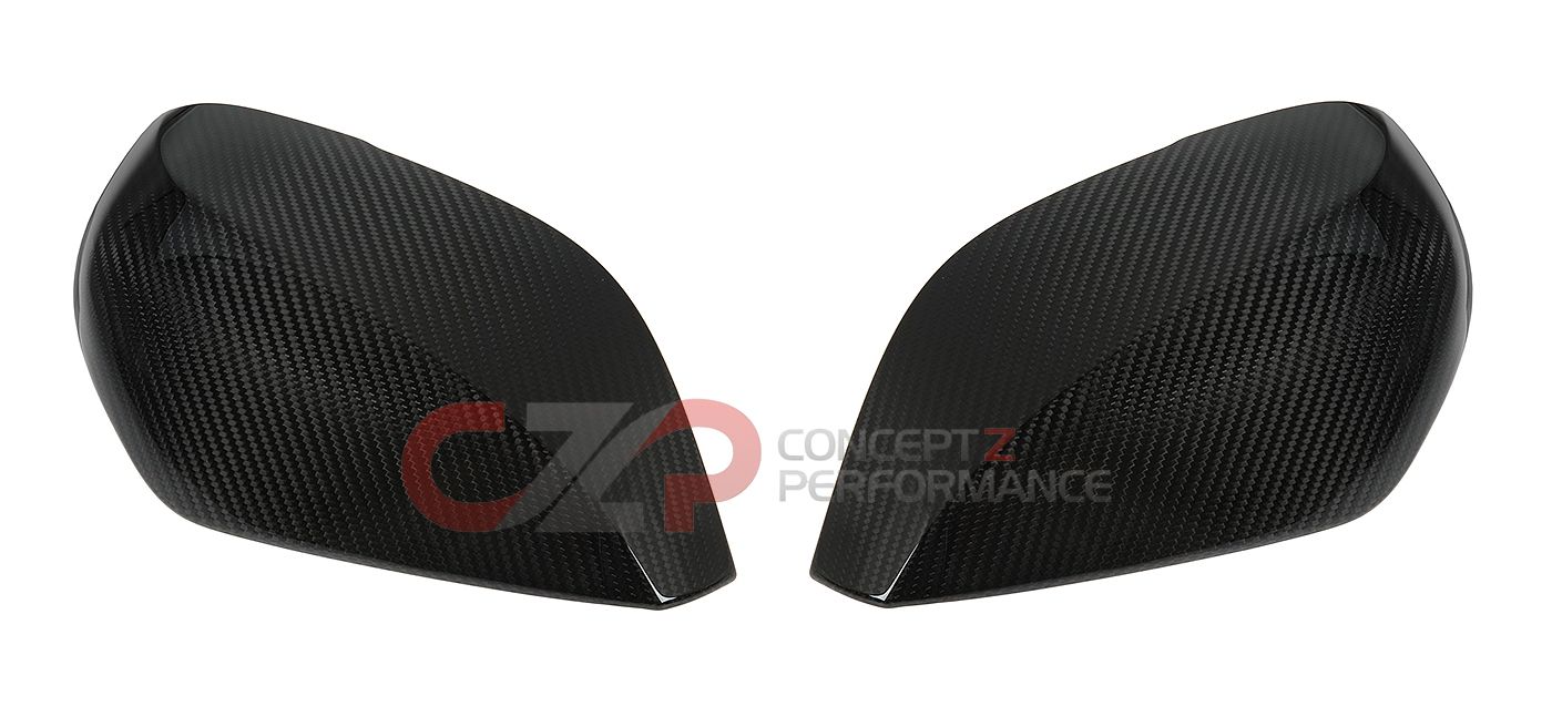 Infiniti OEM Carbon Fiber Outside Mirror Covers - Q50 14+ V37, Q60 17+ CV37