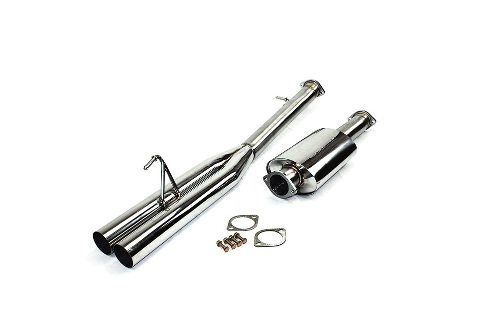 ISR Performance EP (Straight Pipes) Dual Tip Exhaust - Nissan 350Z Z33