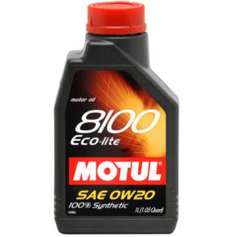 Motul 8100 ECO-LITE Synthetic Engine Oil - 1 Liter