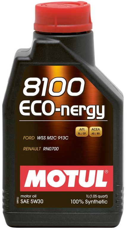 Motul 8100 5W30 ECO-NERGY Synthetic Engine Oil - 1 Liter