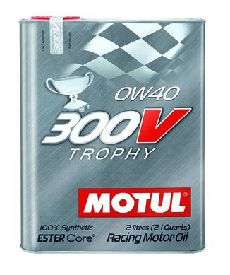 Motul 300V TROPHY 0W40 Synthetic Ester Racing Oil - 2 Liters