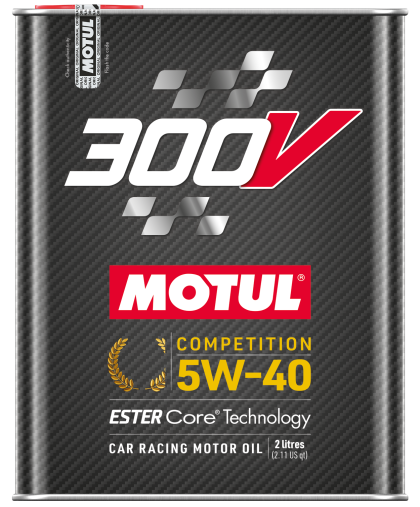 Motul 300V POWER 5W40 Synthetic Ester Racing Oil - 2 Liters