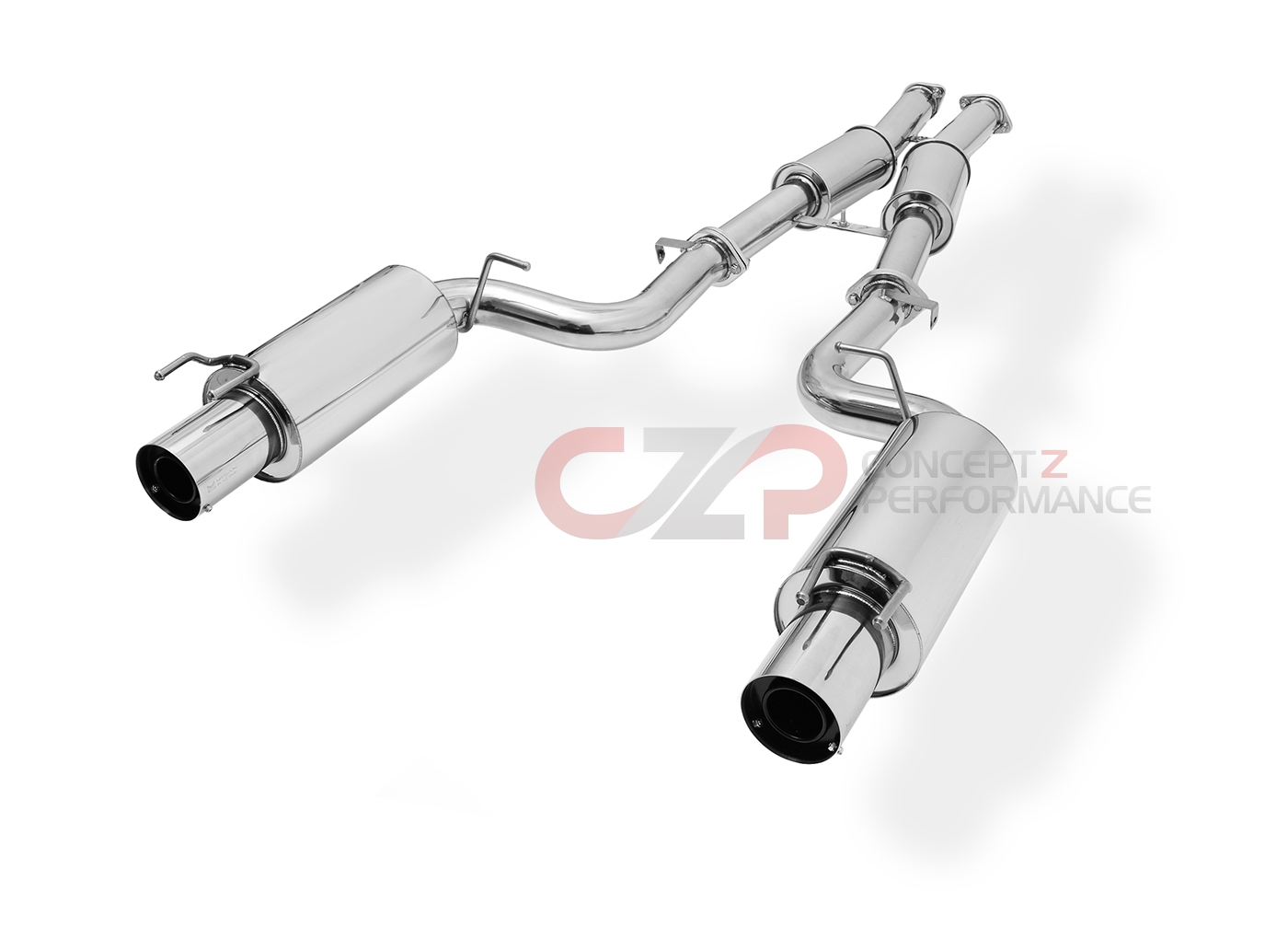 Megan Racing Stainless Steel 2.5" Catback Exhaust System - Nissan 300ZX 2-Seater Coupe Z32
