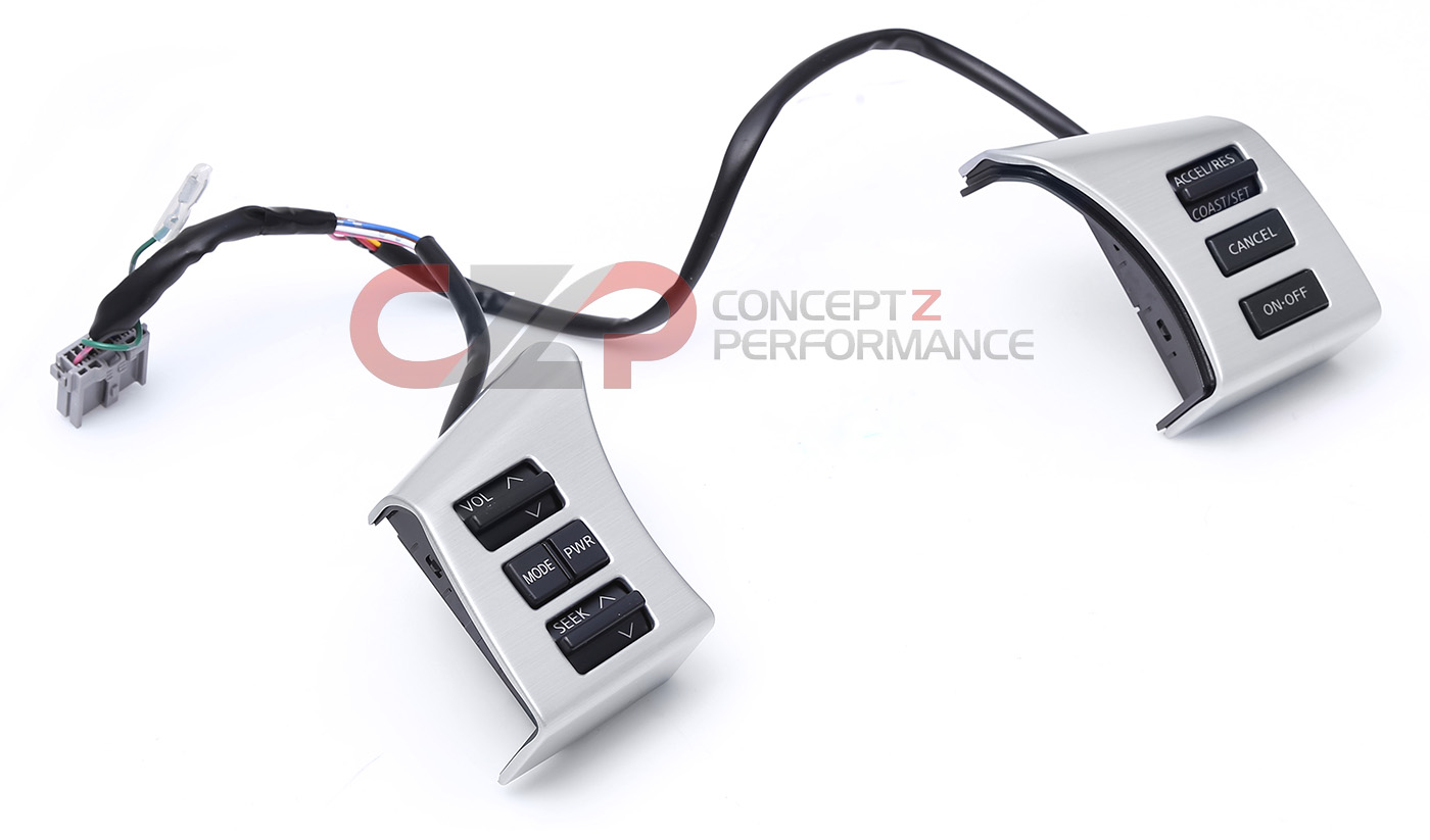 Nissan OEM Cruise Control & Audio Button Retrofit Installation Kit, Base Model - Nissan 350Z 06-08 Z33