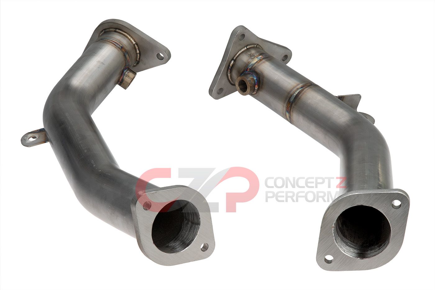 CZP by PPE Stainless Steel Lower Downpipes, 2.5" - Nissan Z / Infiniti Q50, Q60 3.0t VR30DDTT