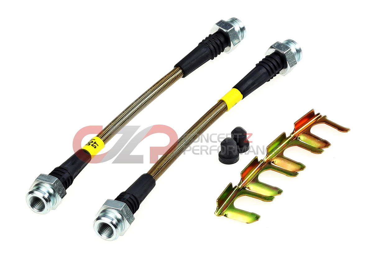 Stoptech 950.42504 Stainless Steel Brake Lines Rear - Nissan 300ZX 90-96 Z32