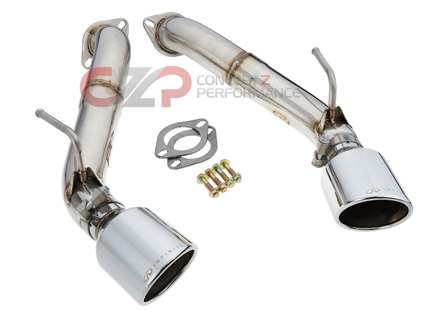 Infiniti Sport Exhaust Kit, Without Mufflers, Axle Back Exhaust System - Infiniti Q50 16+ V37