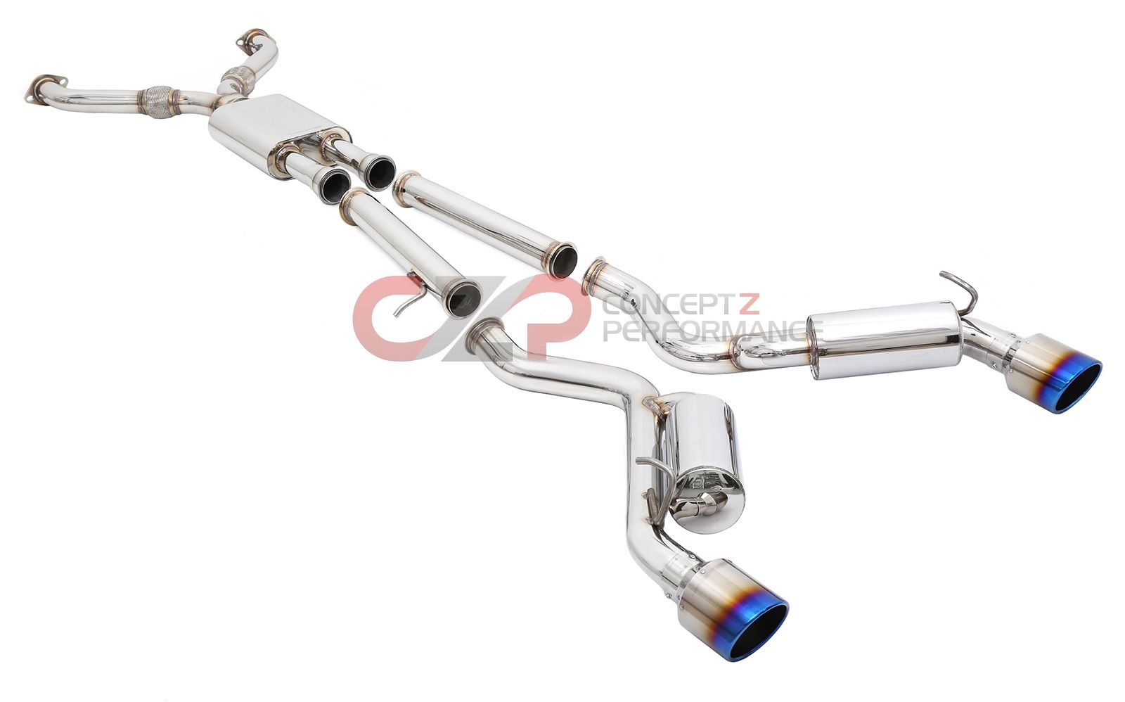 Motordyne Shockwave EG37-S Catback Exhaust  - Infiniti G35 G37 Sedan V36 RWD & AWD