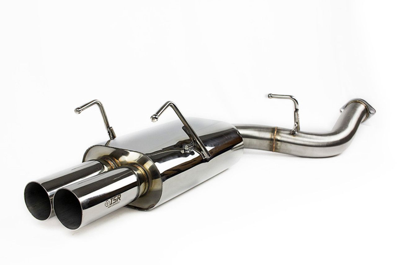 ISR Performance MB SE Type -E Dual Tip Exhaust - Nissan 240SX 89-94 S13