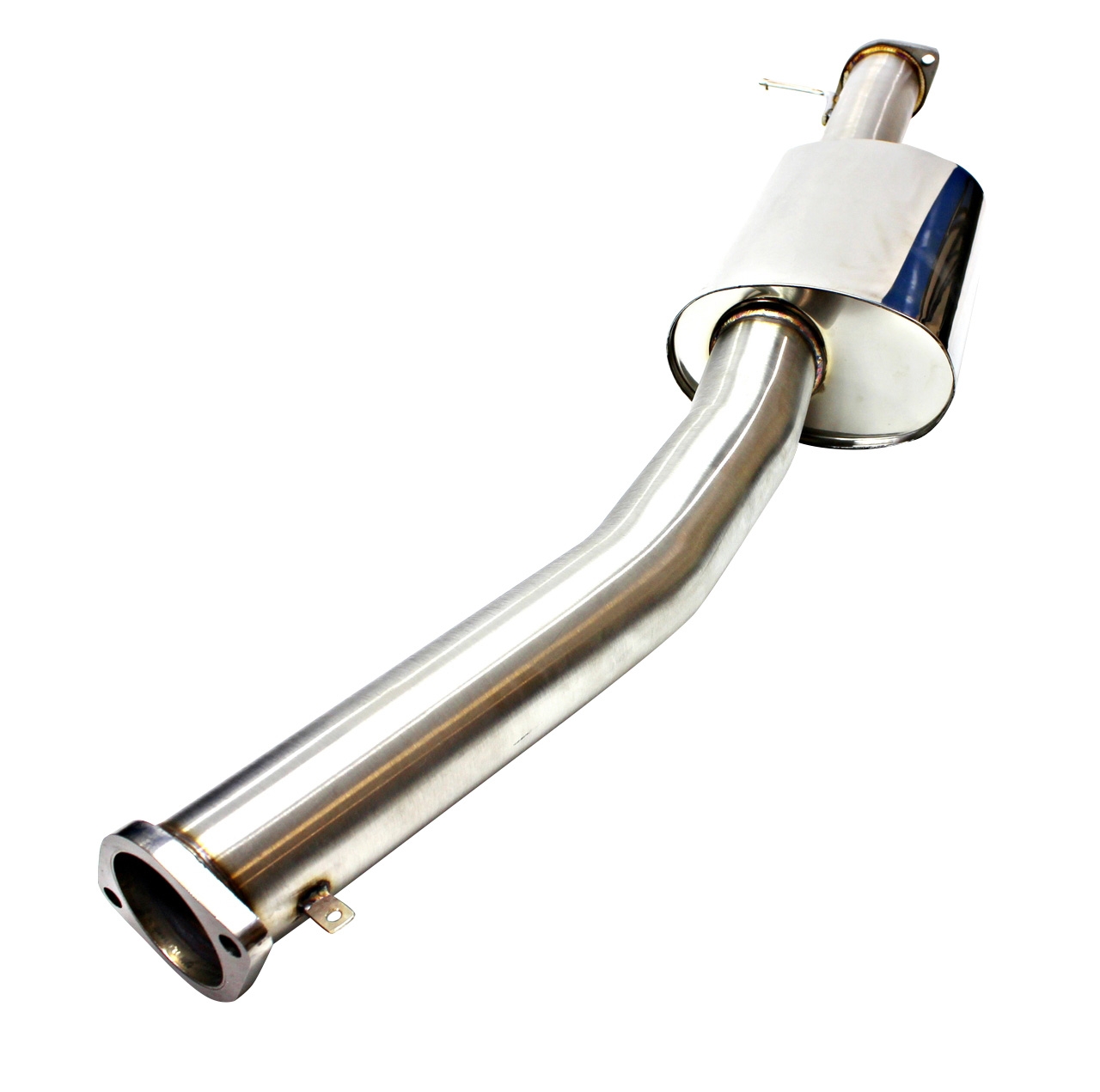 ISR Performance MB SE Type -E Dual Tip Exhaust - Nissan 240SX 89-94 S13