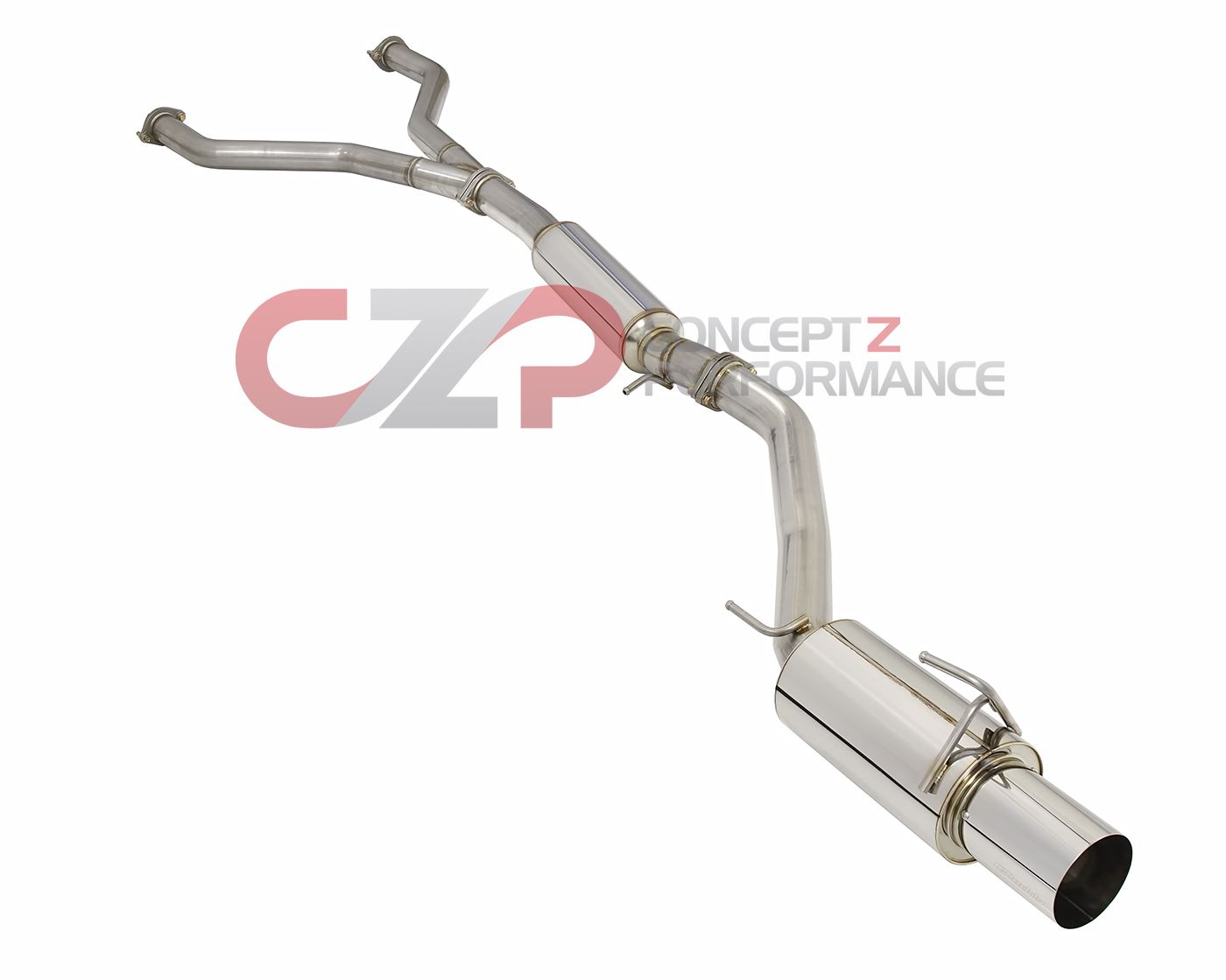 Greddy Revolution RS Stainless Steel Single Exit Catback Exhaust - Nissan 370Z Z34