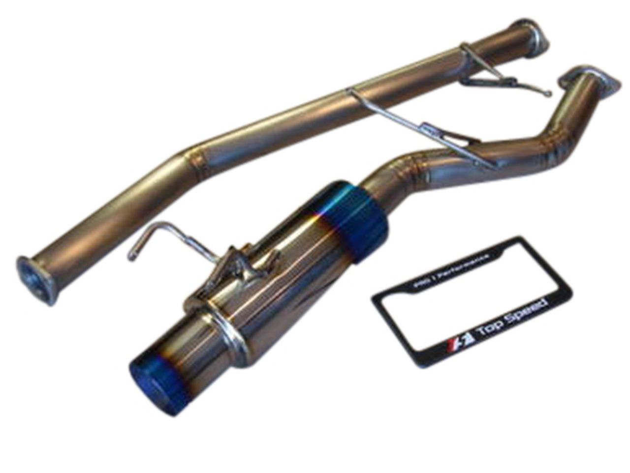 Top Speed Pro-1 Titanium Y-Pipe Back Exhaust System - Skyline GTS-T GT-R R32