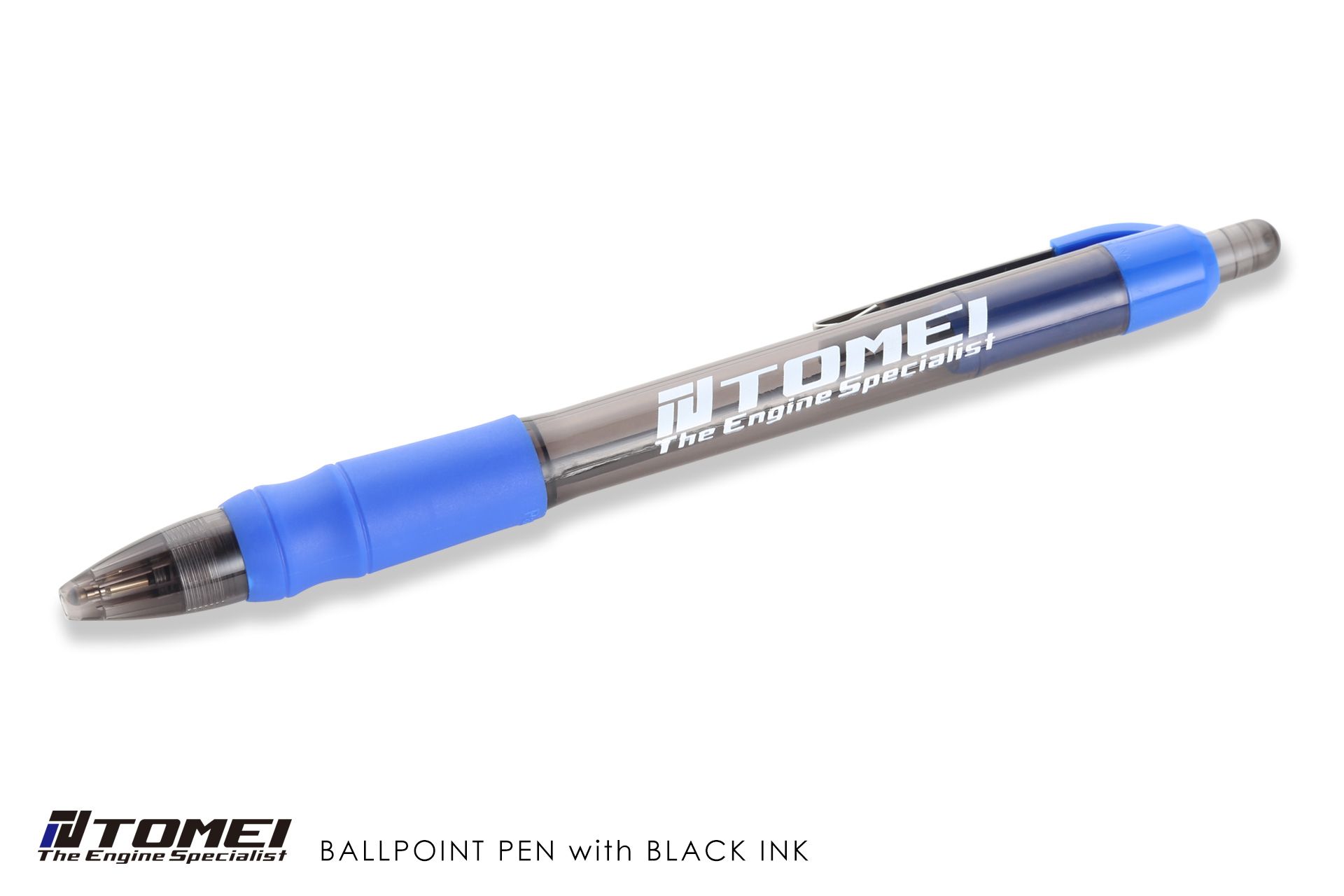 Tomei Ballpoint Pen Blue Body w/ Black Ink