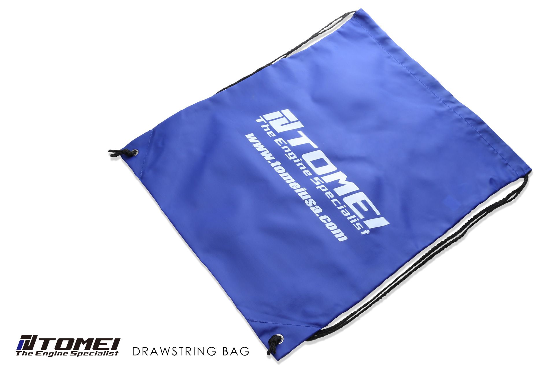Tomei Draw-String Bag, Blue 450x370mm